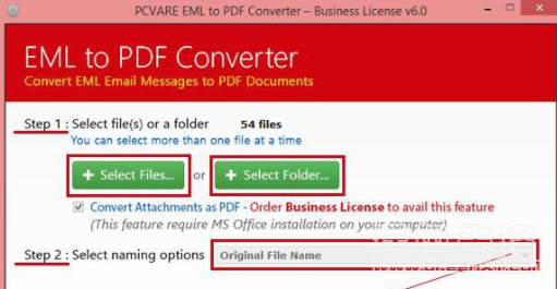 pcvare eml to pdf converter pcvare eml to pdf converter