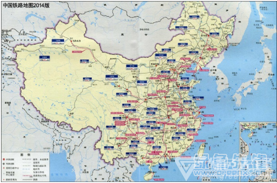 中国铁路交通地图高清版 V1.0 免费版