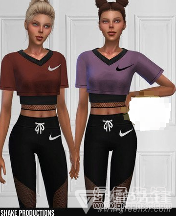 模拟人生4耐克网布运动上衣MOD(模拟人生4运动上衣补丁)V1.0 正式版2