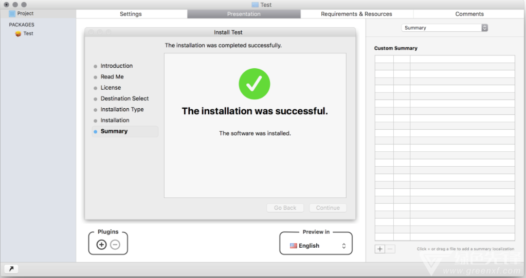 Packages for mac