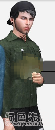 模拟人生4男士帅气衬衫MOD(模拟人生4帅气衬衫补丁)V1.0 绿色版1