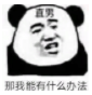 熊猫头直男语录表情包(直男语录表情素材)V1.0 最新版