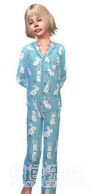 模拟人生4可爱小白兔睡衣MOD(模拟人生4增加小白兔睡衣)V1.0 绿色版2