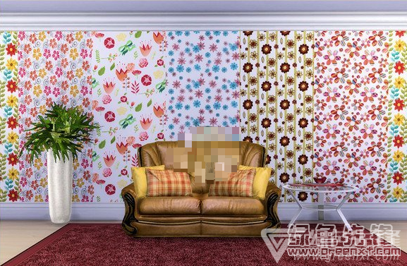 模拟人生4美丽向日葵印花墙壁MOD(模拟人生4印花墙壁装饰补丁)V1.0 绿色版1