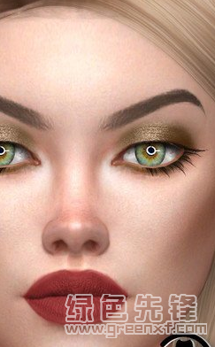 模拟人生4淡色闪亮女性眼影MOD(模拟人生4女性眼影补丁)V1.0 免费版1