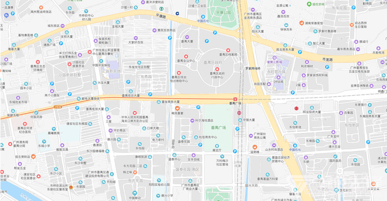 番禺地图全图高清版v1.0 官方版