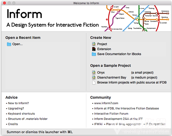 Inform 7 for Mac