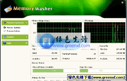 Memory Washer(内存优化整理工具)V6.0.1.19英文绿色特别版