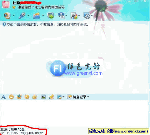 QQ2010显IP补丁绿色版_支持TM2009显IP显隐身