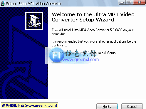 Ultra MP4 Video Converter(视音频转换)V5.3 随身英文版