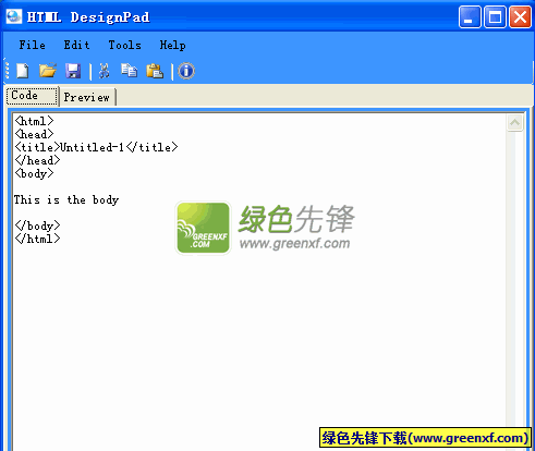 HTML DesignPad(网页编辑工具)V1.0.0.1 绿色版
