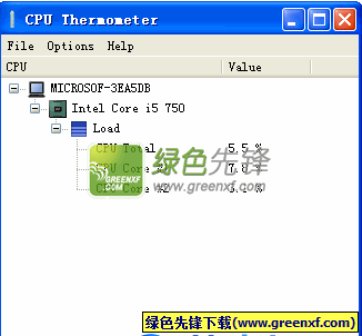 CPU Thermometer(多核CPU温度监控器)V1.3 绿色版