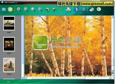MDI Converter(MDI文件转换浏览器)V4.3 特别绿色版