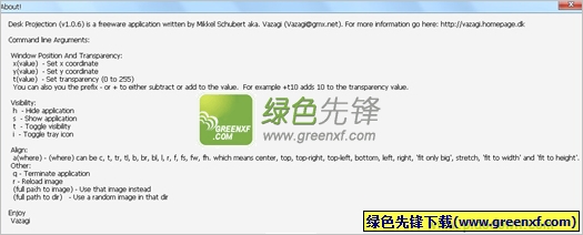 Desk Projection(图片变透明工具)V1.0.6 绿色版