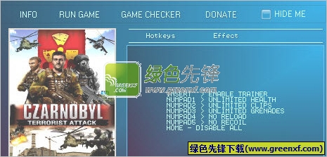 切尔诺贝利恐怖袭击修改器V1.0.5 绿色版_五项属性