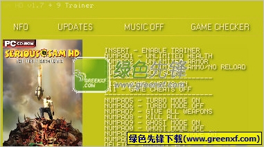 英雄萨姆HD修改器(作弊器)V1.9 绿色版