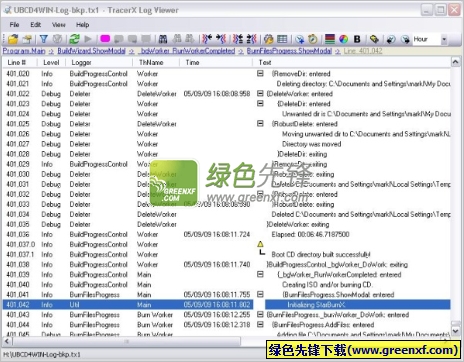 .NET日志查看工具(TracerX Logger)V6.1.1 绿色版