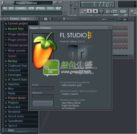 水果音乐制作软件下载(FL Studio Producer Edition)V11.1.1 特别版