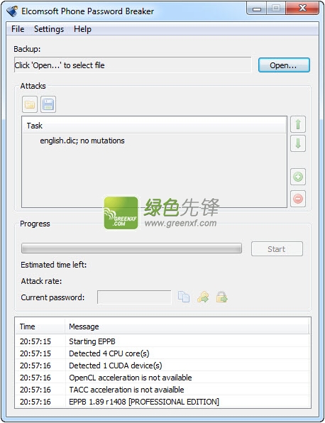 Elcomsoft Phone Password Breaker Pro(手机密码软件)V3.00.10 便携绿色版