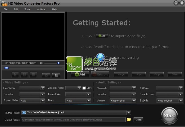WonderFox HD Video Converter Factory Pro(视频格式转换)V8.0 特别版