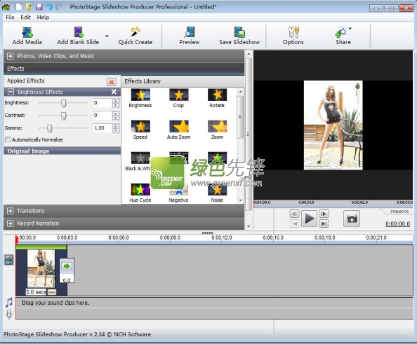 NCH PhotoStage Slideshow Producer Prof(幻灯片相册制作)V2.52 特别版