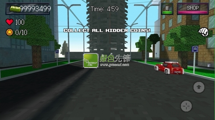 我的世界侠盗猎车手(Block Cube Gun War无限钞票)V1.2 安卓修改版