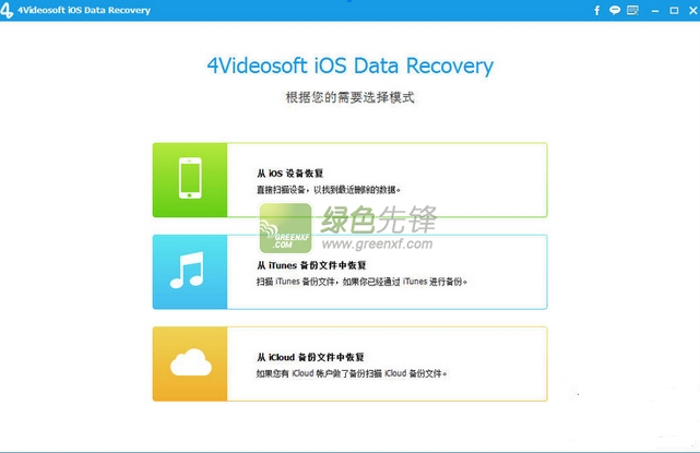 ios数据恢复工具苹果专业恢复软件(4Videosoft iOS Data Recovery)V8.0.51 中文版
