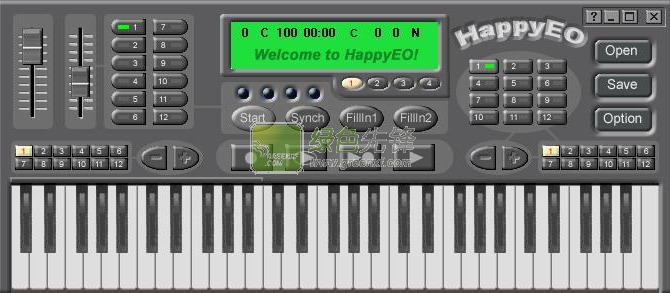 happyeo电子琴(电子琴模拟软件)V3.13 免注册码版