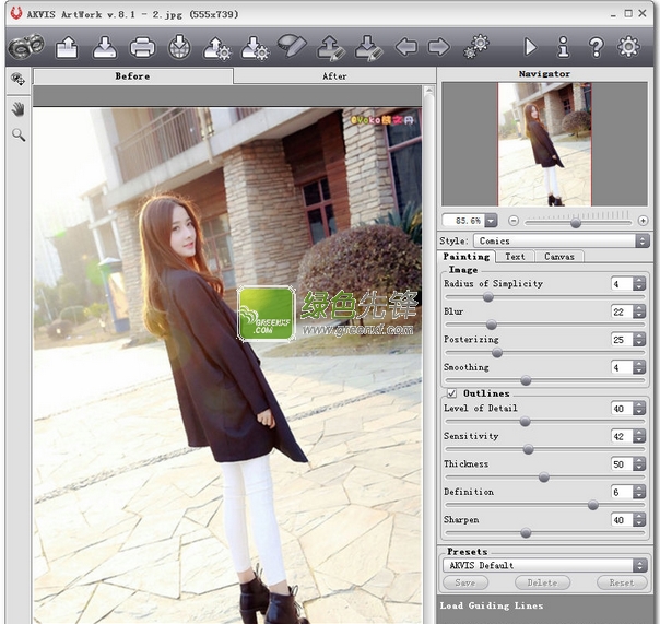 AKVIS ArtWork(照片转变油画软件)V8.2.0 特别版