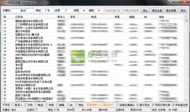 一呼百应采集助手(一呼百应企业名录采集器)V1.0.1 绿色版
