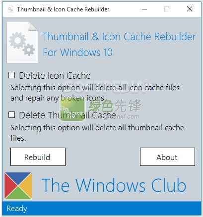 Icon Cache Rebuilder(图标缓存刷新重建工具)V2.1 最新版