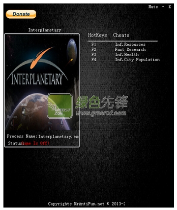 星际炮火修改器(星际炮火四项属性修改器) 最新绿色版