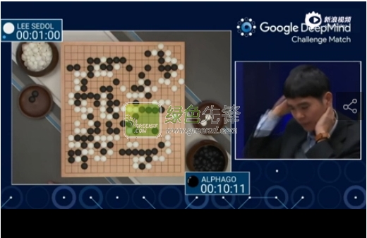 李世石人机大战第二局棋谱(李世石alphago第二场棋谱) 完整版