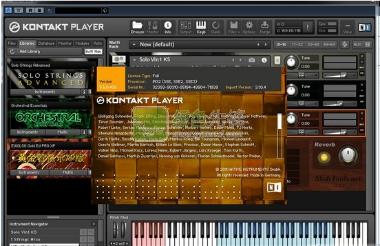 kontakt采样器(音乐采样软件)V5.5.2 