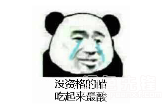 没资格的醋吃起来最酸qq表情包v1.0 绿色版