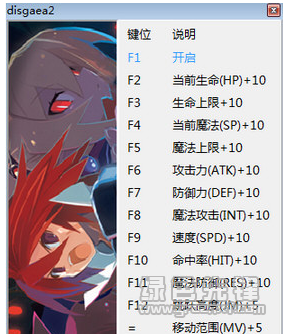 魔界战记2修改器(魔界战记2十四项修改器)V1.0.0 汉化版1