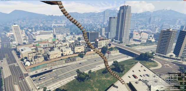 侠盗猎车手5空中跑酷MOD(侠盗猎车手5空中跑酷地图)V2017 绿色免费版1