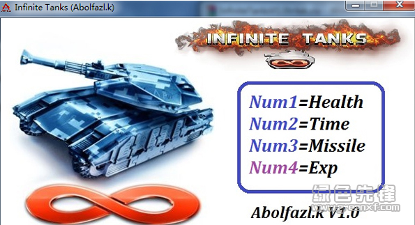 无限坦克修改器(无限坦克四项修改器)V1.1.0 汉化版1