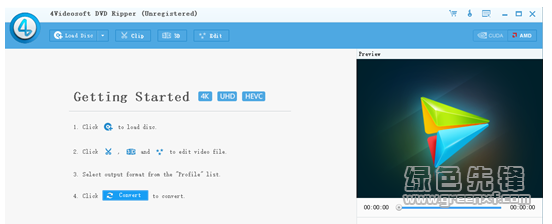 4Videosoft DVD Ripper(dvd光盘翻录)V5.3.9 1
