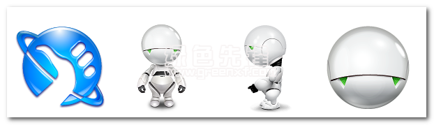 呆呆!圆头机器人(呆呆!圆头机器人卡通图标素材) 汉化版1