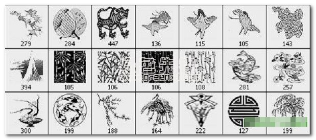 21款鸟树花纹笔刷(21款ps鸟树笔刷素材) 去广告版1