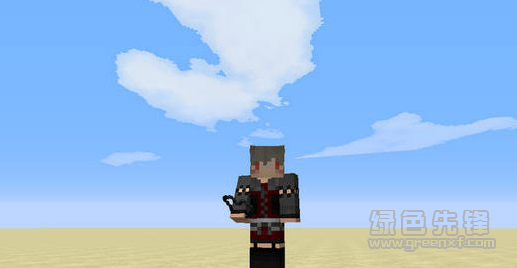 我的世界隐形护甲mod(我的世界护甲透明)V1.7.11 绿色版1