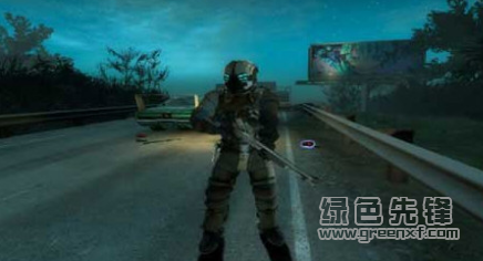 求生之路2太空服Coach MOD(求生之路2太空服Coach模型) 绿色版1