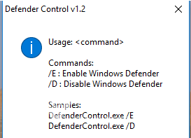 Defender Control下载V1.6最新版_解决windows defender怎么关闭实时保护5