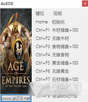 帝国时代终极版九项修改器(帝国时代终极版多项属性修改器) 最新免费版1