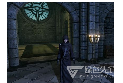 上古卷轴5黑色和简单的大法师长袍MOD(上古卷轴5大法师长袍补丁) 绿色免费版1