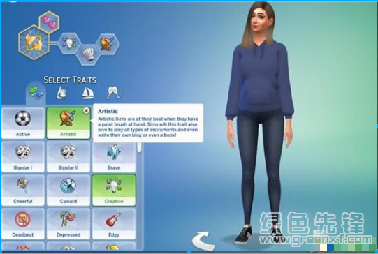 模拟人生4自带艺术天赋mod(自带艺术天赋补丁)V1.1 最新版1