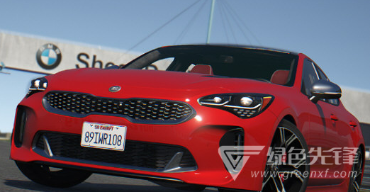 侠盗猎车手5 起亚毒刺GT MOD(GTA5起亚毒刺GT模型) 绿色免费版1