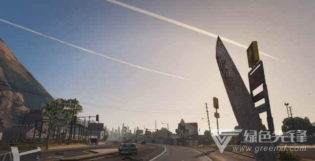 侠盗猎车手5孤岛惊魂4廓尔喀弯刀MOD(GTA5廓尔喀弯刀模型) 中文版1