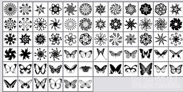 3000款Photoshop自定义形状打包(Photoshop自定义形状笔刷素材)V1.0 最新版1